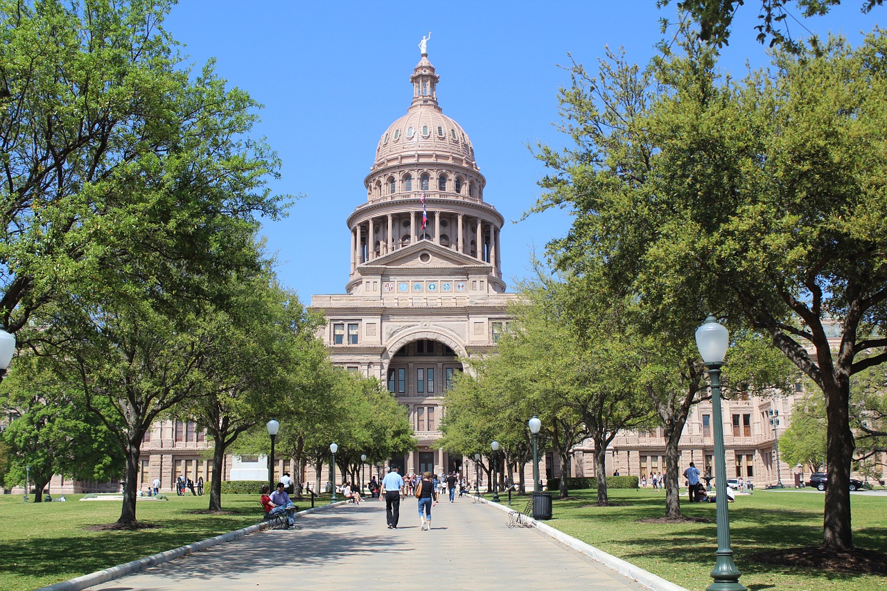 Capital building in Austin Texas